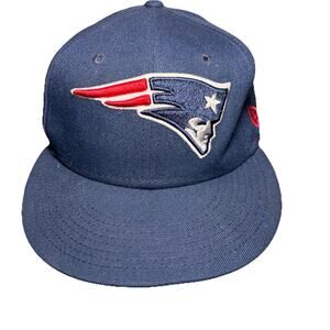 New England Patriots New Era 59FIFTY Fitted Hat 7 1/8 Tom Brady 12